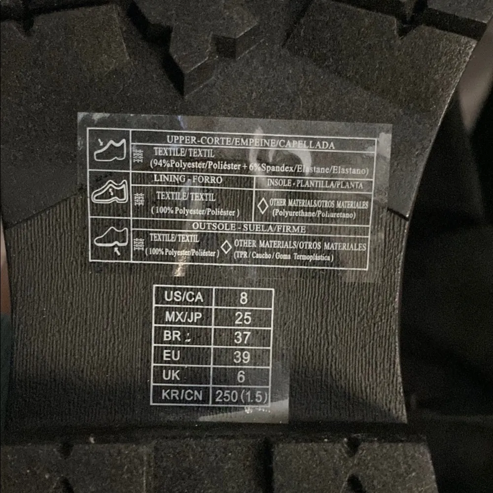 Forever 21 Black Over the Knee Boots with Chunky Sole - Image 7