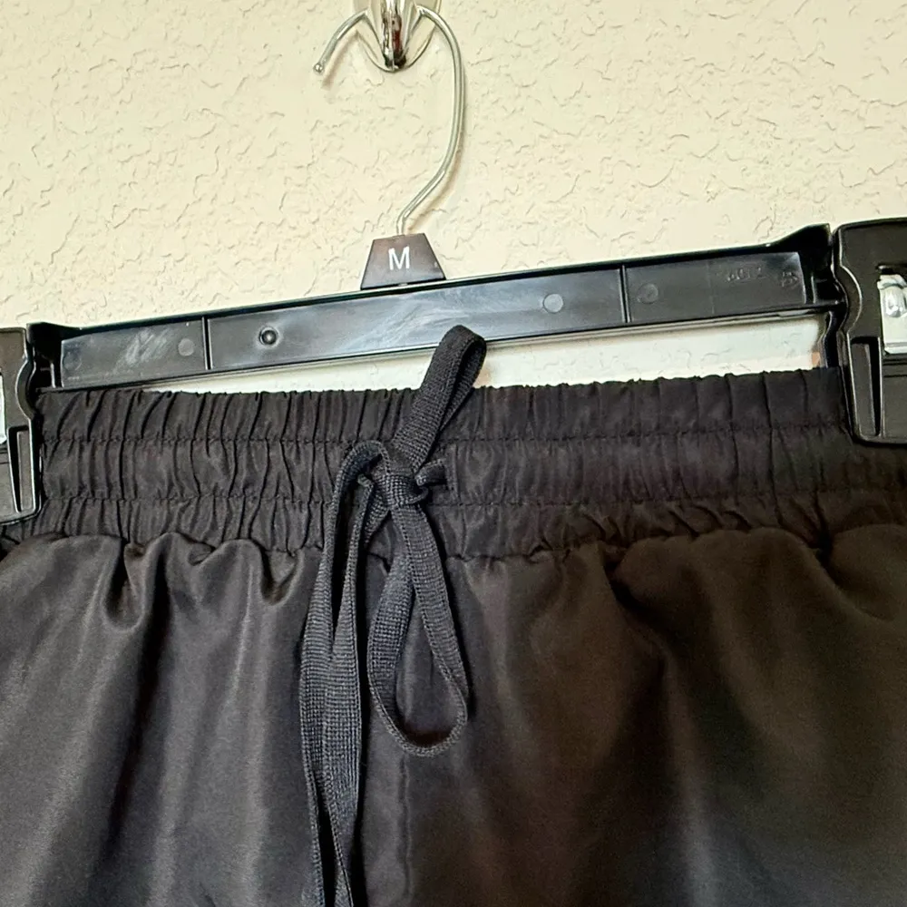 RBX Black Athletic Shorts with Compression Layer - Image 4