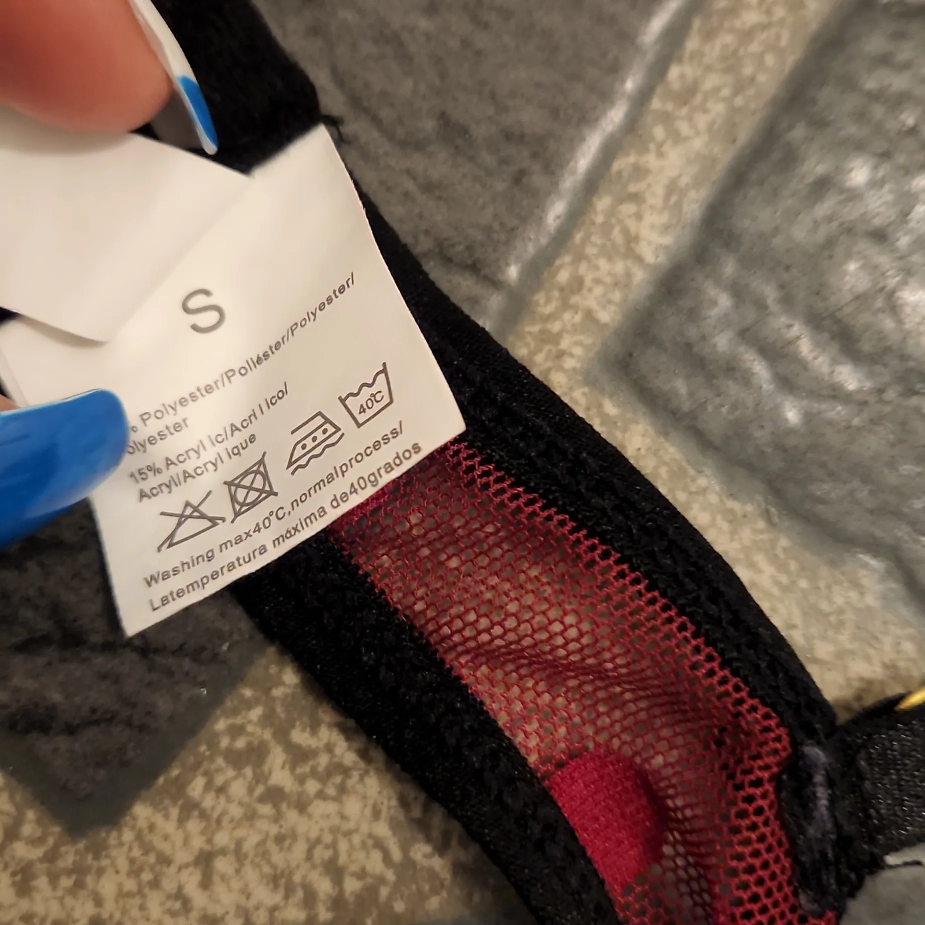 Shein Polka Dot Sheer Mesh Lingerie SIZE S - Image 2