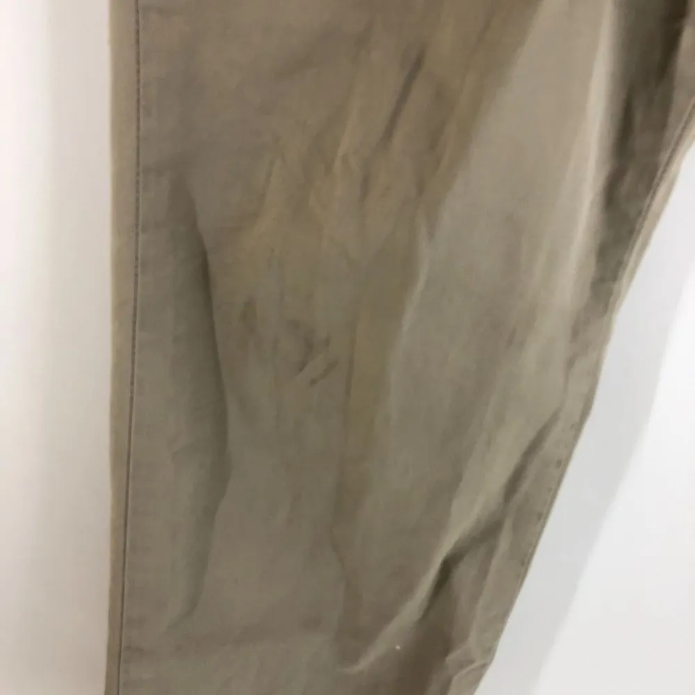 Carhartt Womens Beige Cotton Blend Flat Front Vesper Ankle Pant Size 27 - Image 2