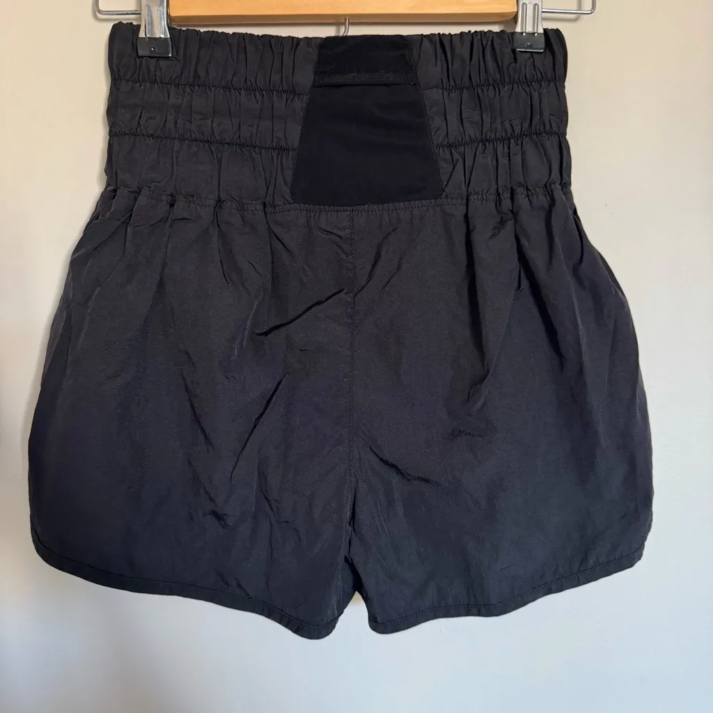 Free People Movement The Way Home Shorts Womens High Waist Athletic Black Size S - Image 4