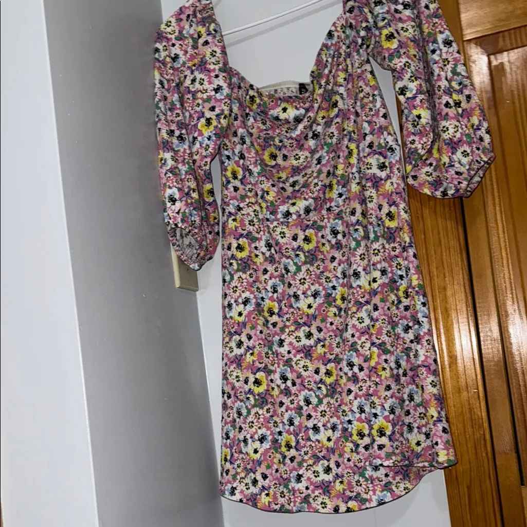 Floral Pink Dress - Image 2