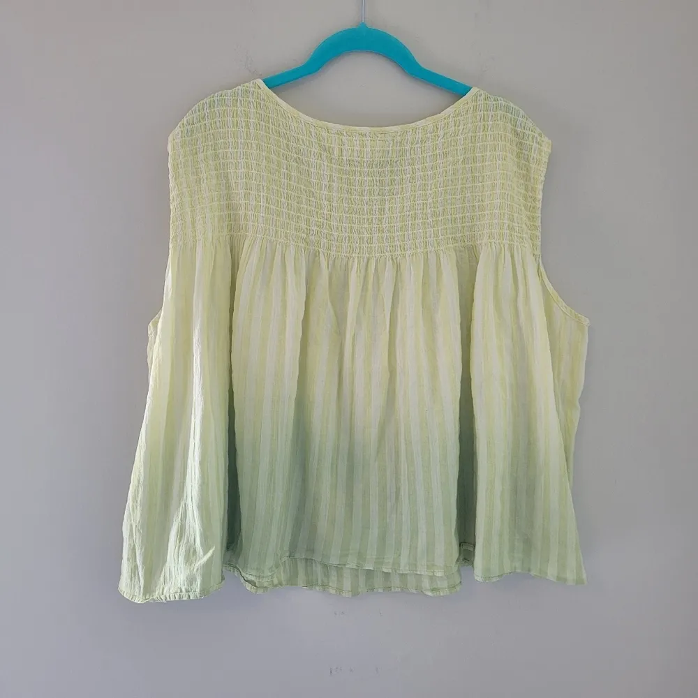 We The Free Little Bit of Something Ombre V-Neck Top - Image 4