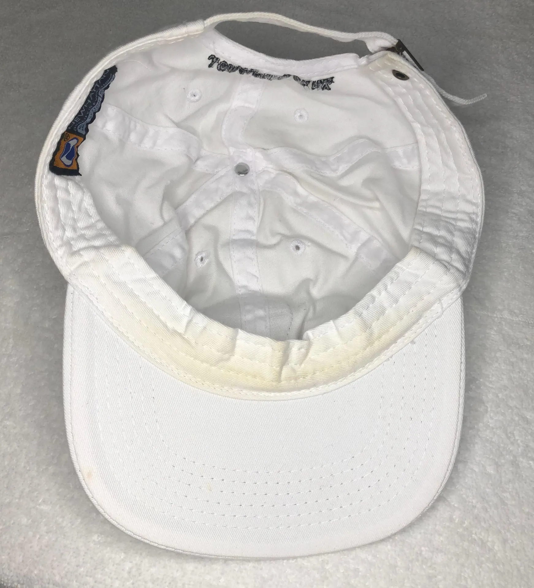 Embroidered Alien Cap White - Image 4