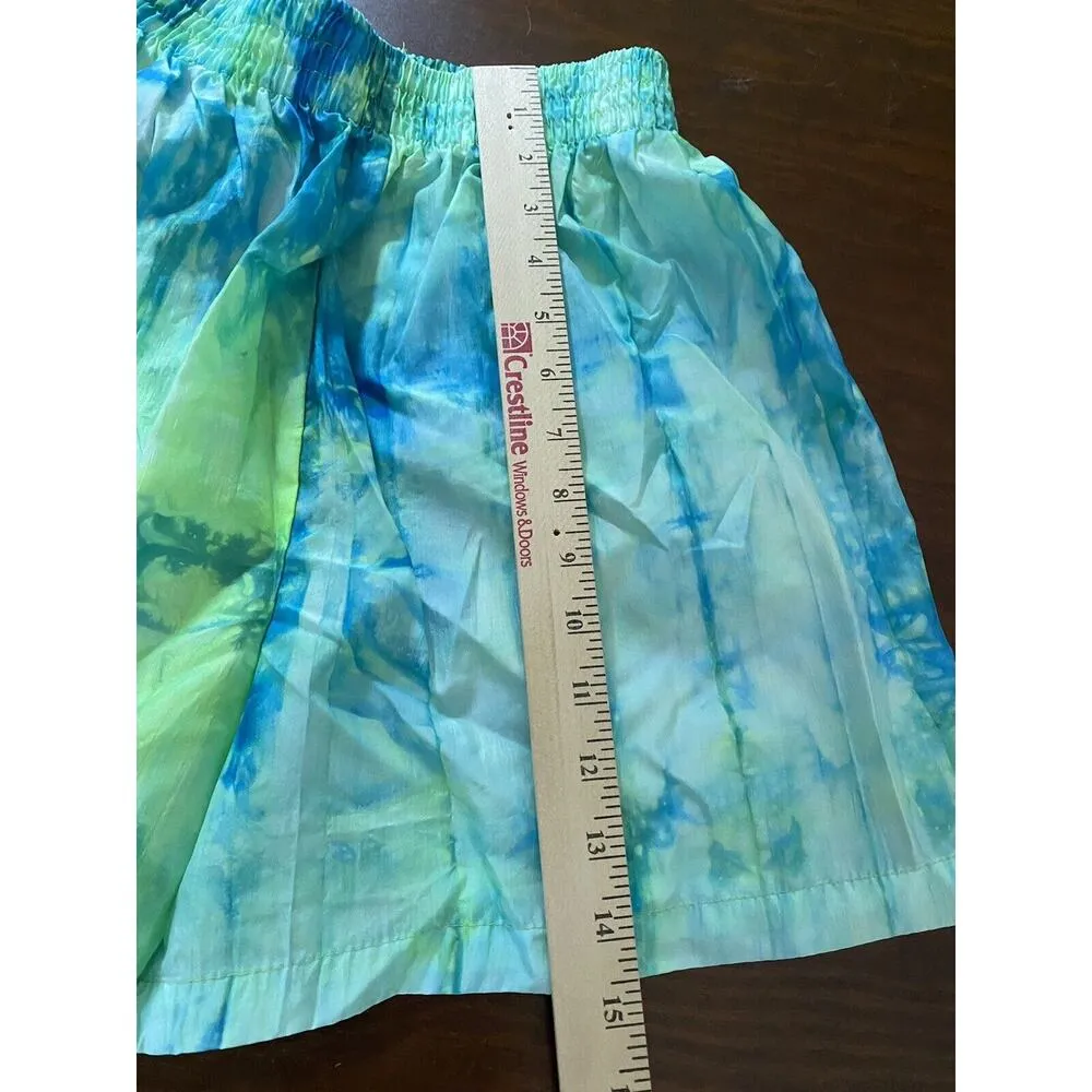 Active Elements VTG Women's Shorts (2) Tie Dye Style Medium 1980's Gex X Lake - Image 12
