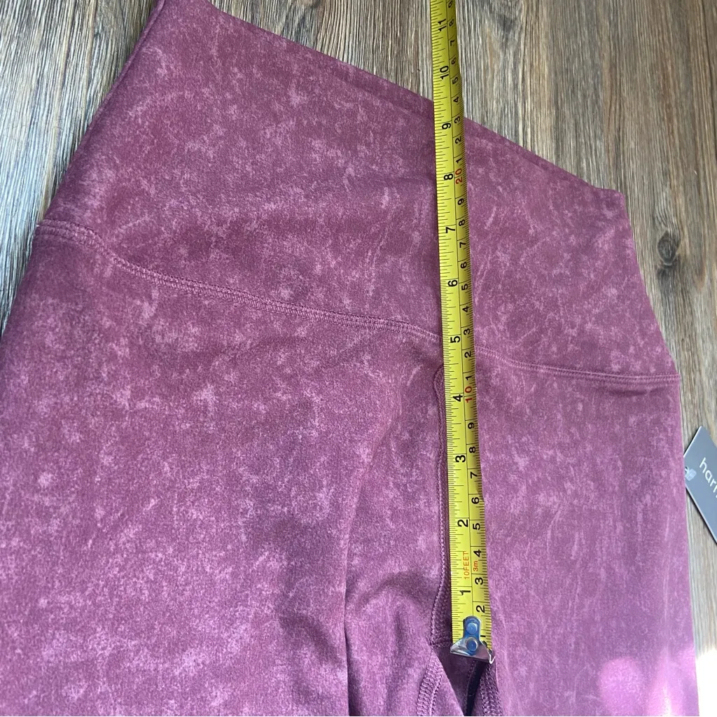 Maroon Slim Leggings by Harmony Balance Red - Image 7