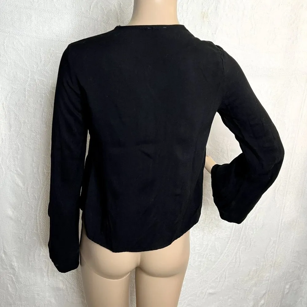 Tobi Criss Cross Black Top - Image 3