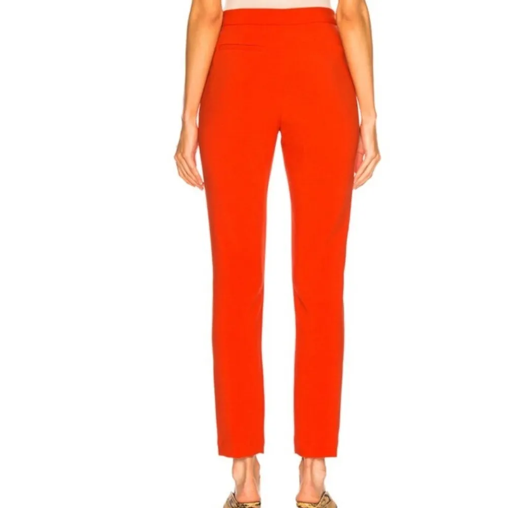 Rachel Comey Further Pant Straight Flat Front Trouser Maroon Burgundy 4 - Image 10