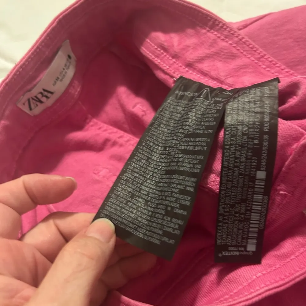 Zara Pink Flare & Wide Leg Jeans - Image 6