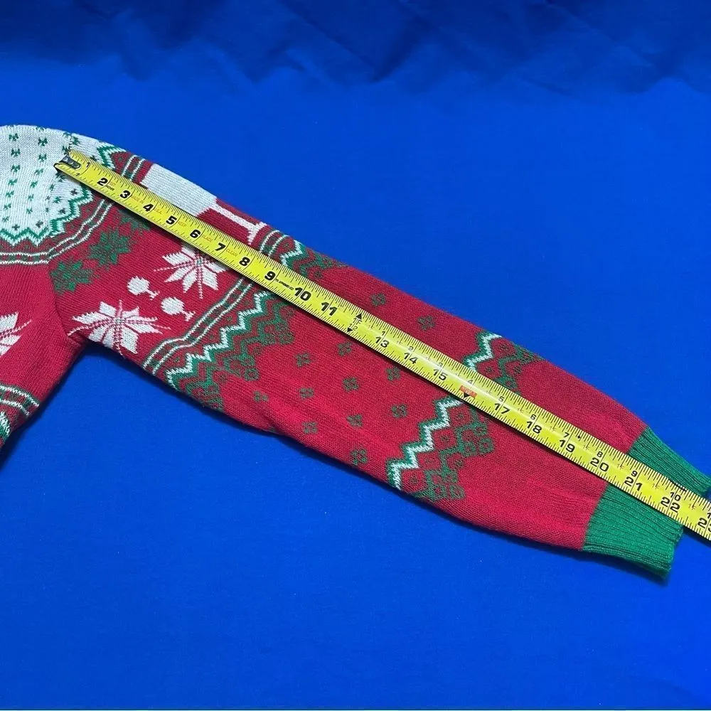 Christmas Sweater sequins L - Image 7