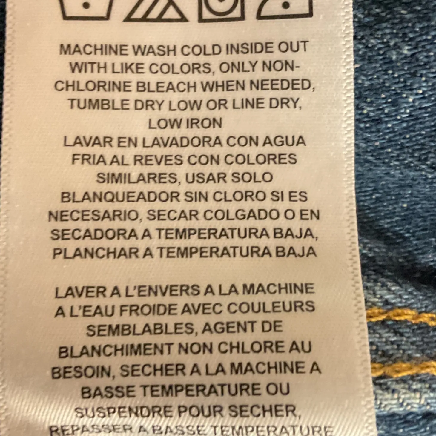 Lee Vintage Modern Women's Contrast Denim Seamed Collared Jean Jacket Sz XS‎ NWT - Image 10