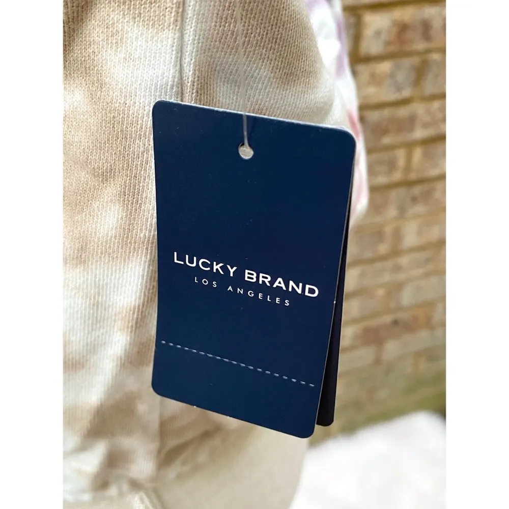 NWT Lucky Brand Tie Dye Crop Sweatshirt - Image 7