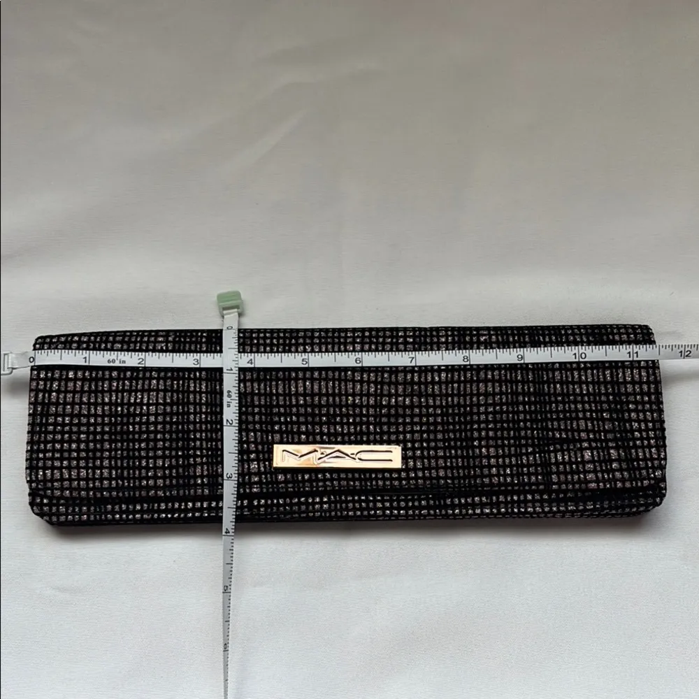 MAC Makeup Pouch Black EUC - Image 10
