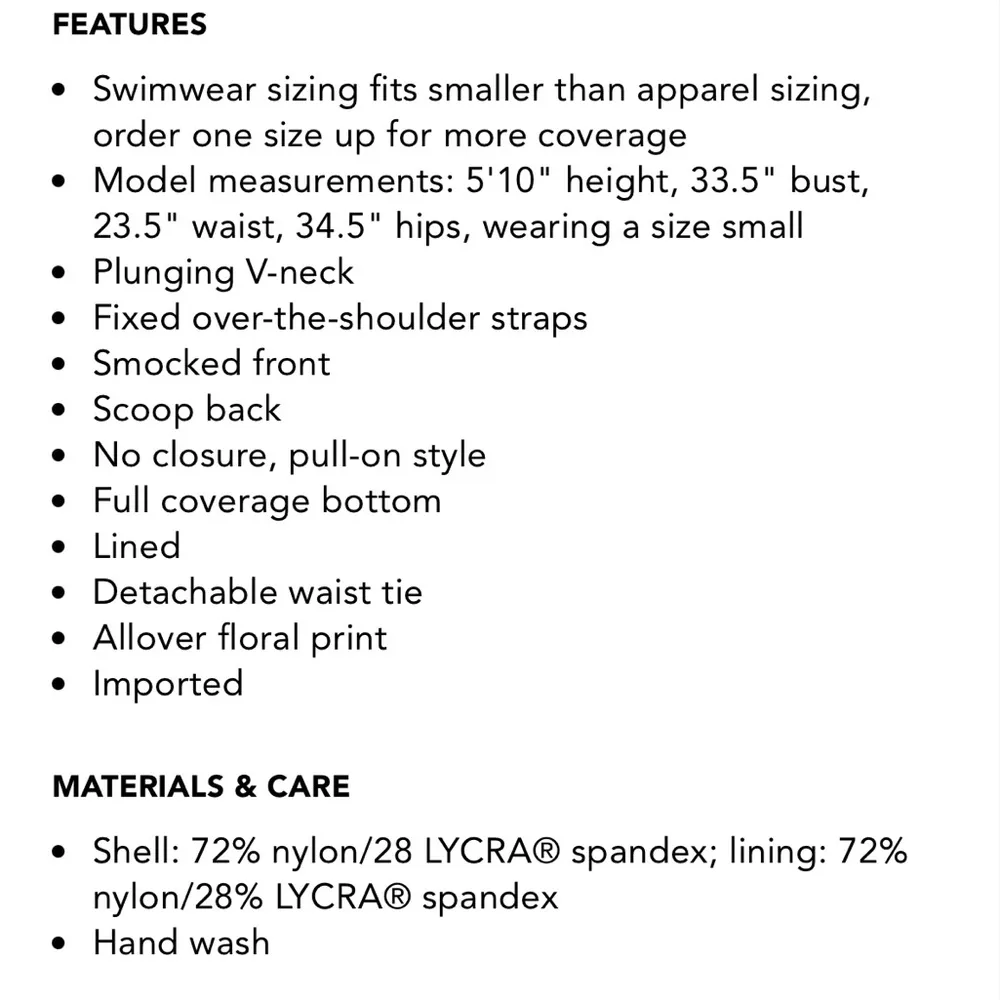 Tory Burch Multicolor Floral One Piece Swimsuit - Image 10