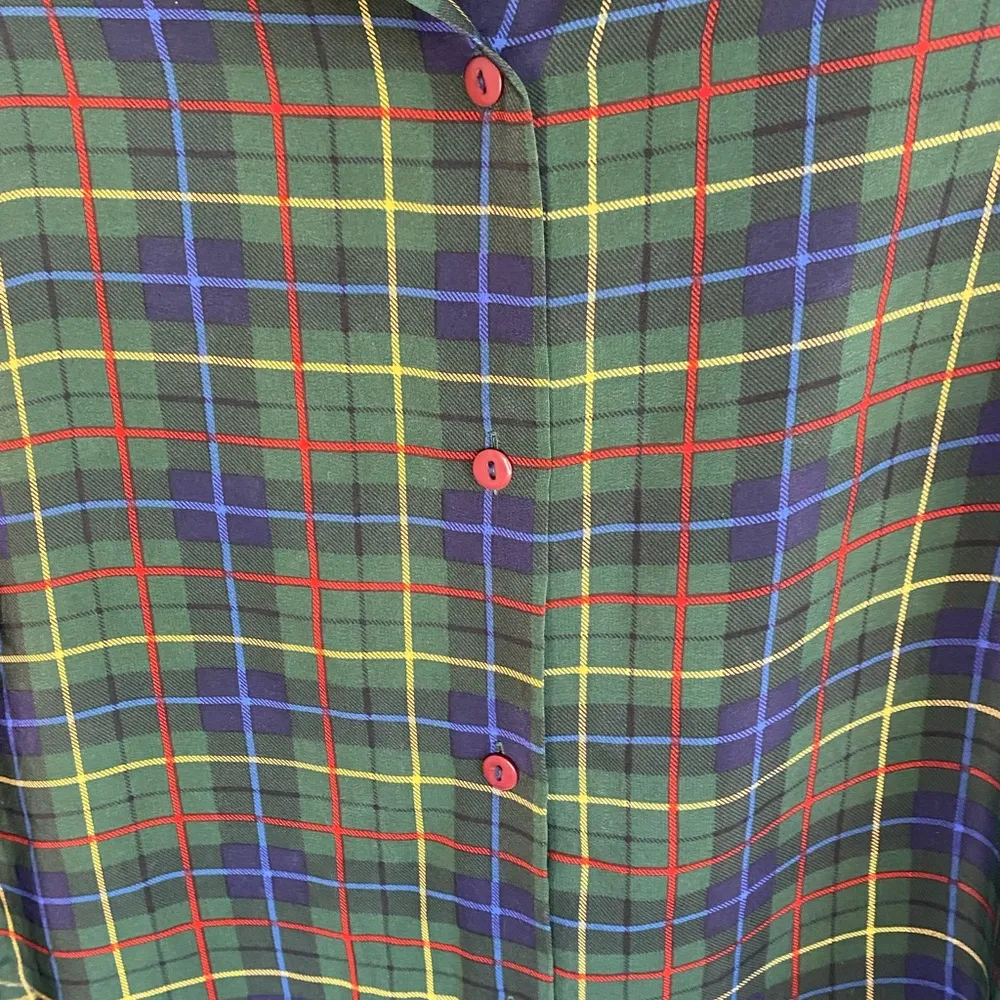 Pendleton green plaid button up shirt - Image 4