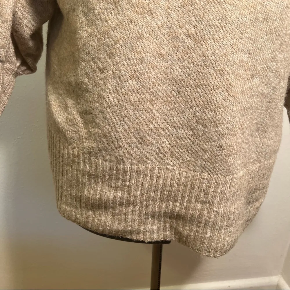 Cato Cowl Neck Sweater Oatmeal Beige - Image 5