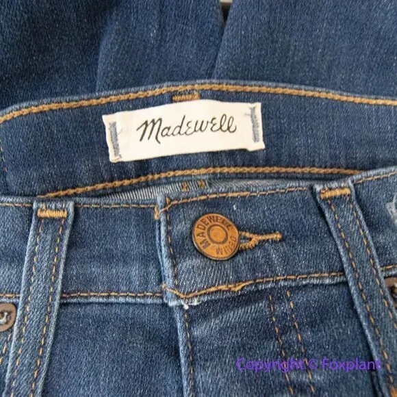 New! Madewell Tall Cali Demi-Boot Jeans in Marco Wash, 26T‎ - Image 13