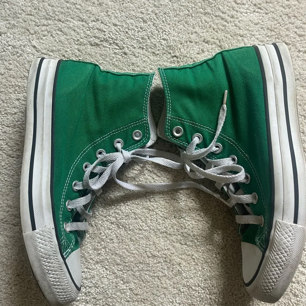 Converse Green High-Top Sneakers - Image 4