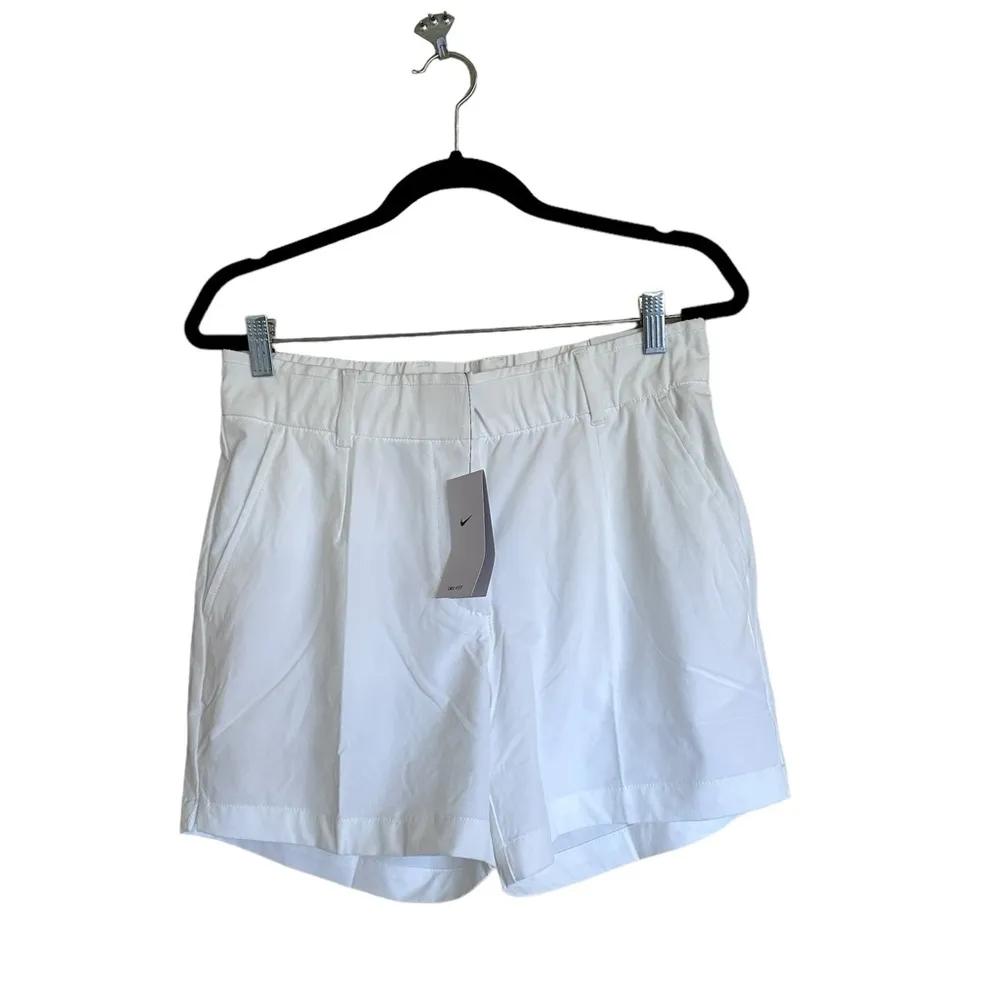 NWT Nike Women's Dri-FIT Victory 5'' Golf Shorts MEDIUM WHITE - Image 9