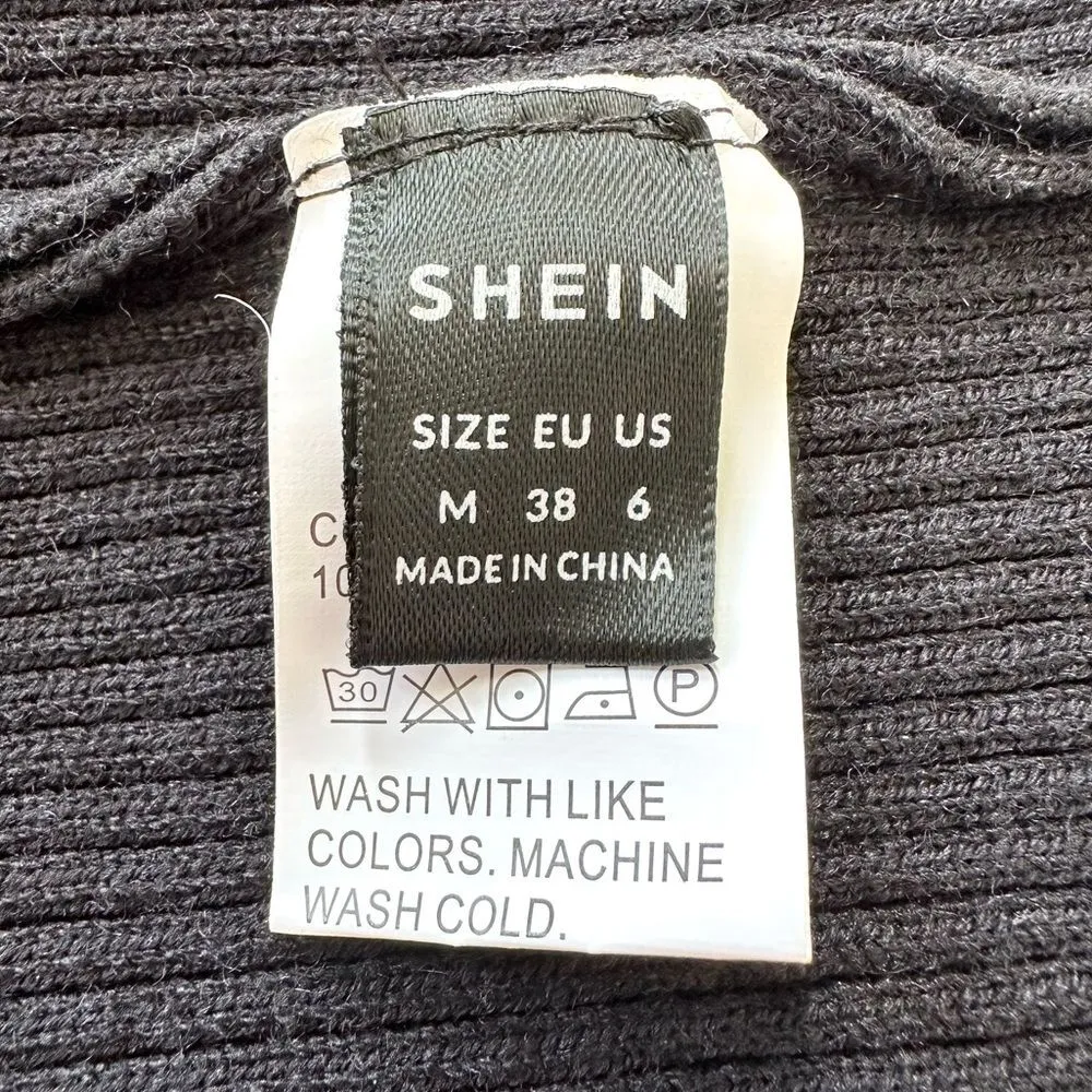 🔃Black Dual Pockets Hooded Duster Cardigan - Image 8