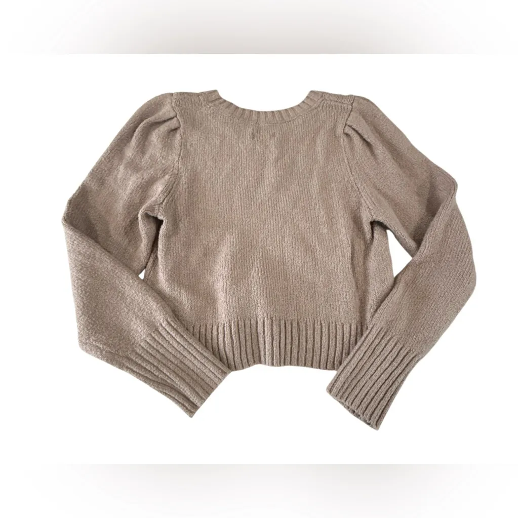 Maeve Taupe Crew Neck Sweater size L - Image 5