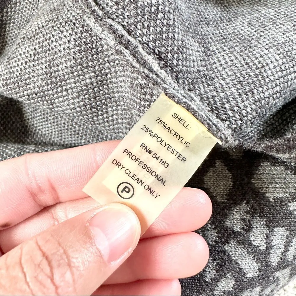 NWT Calvin Klein Leopard Spot Print Knit Bodycon Midi Dress Short Sleeve Chic - Image 11