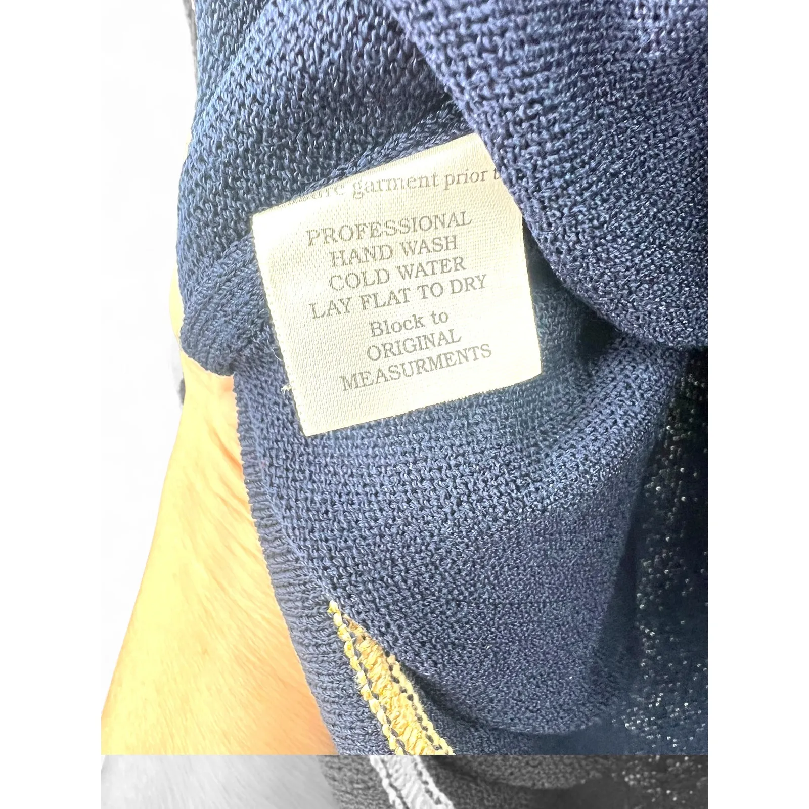 vintage St. John | L | Knits Santana knit sweater Gold Trim Nautical Top Womens - Image 8