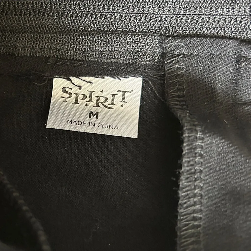 Spirit Black Lace-Up High Waist Shorts - Image 2