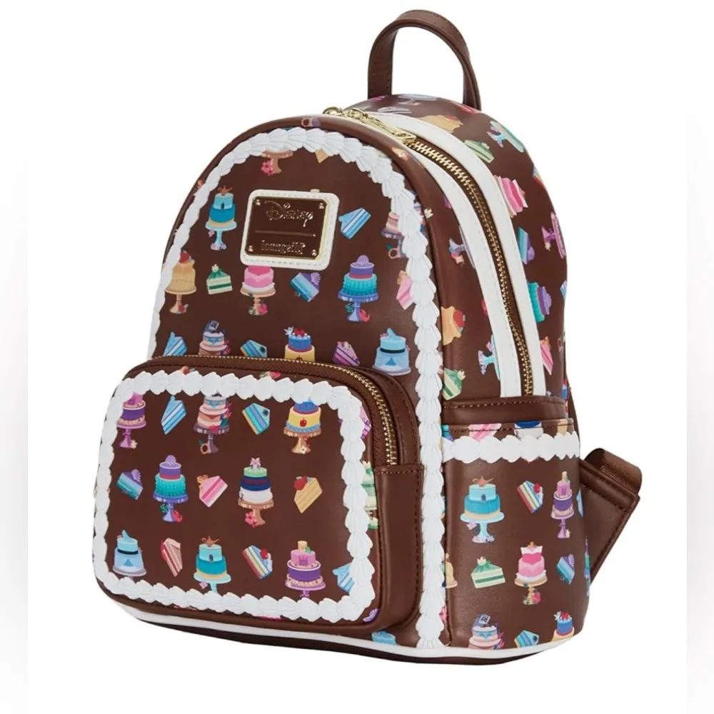 NEW! Loungefly Disney Princess Cakes Mini Backpack - Image 4