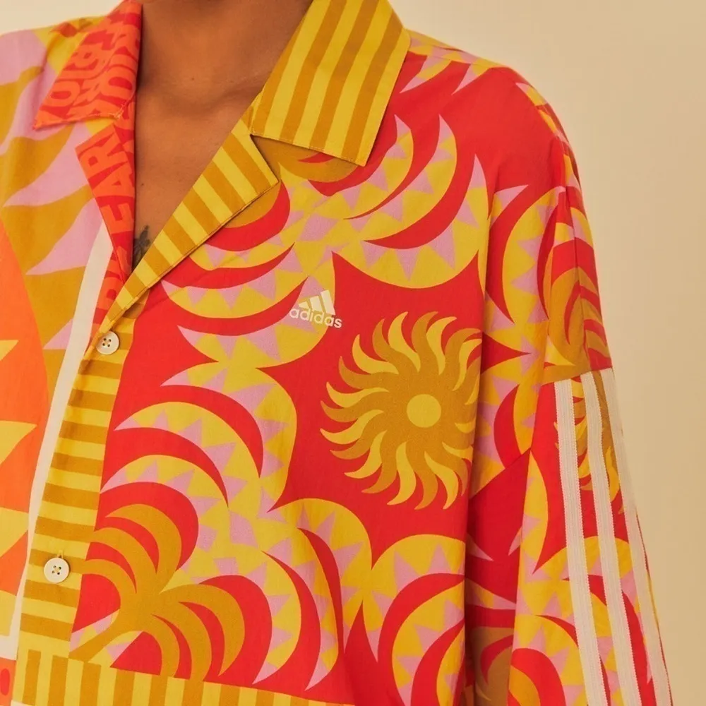 #22 NWT Farm Rio Adidas Farm Solar Kaleidoscope Top - Image 2