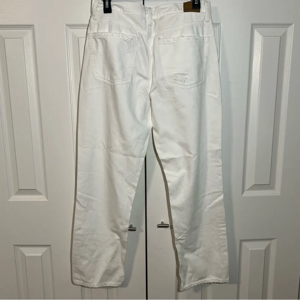American Eagle white baggy jeans size - Image 5