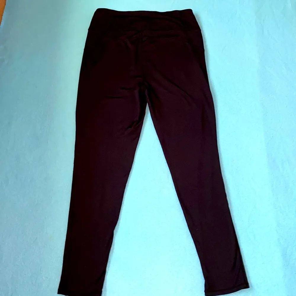 CLIMATERIGHT by CUDDL DUDS leggings high rise back phone pocket black NEW size M Size M - Image 6