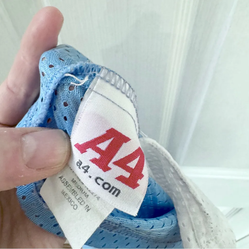 Vintage NEW PENN STATE College Sport Blue Mesh Jersey Tank Top - Image 4