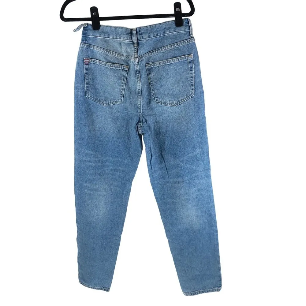 BDG Urban Outfitters Womens Mom High Rise Jeans Distressed Medium Wash 28 - Image 2