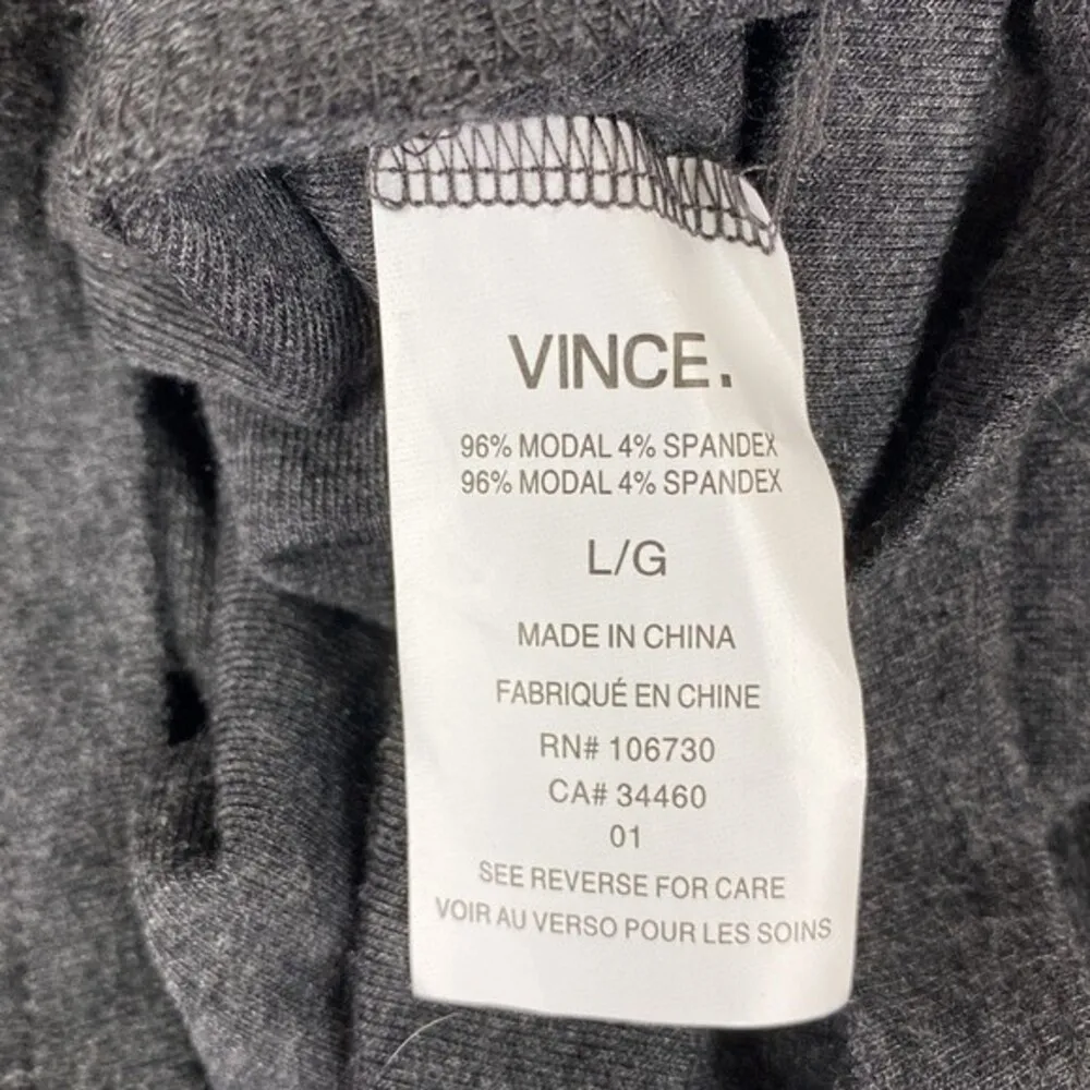 Vince Gray Soft Sleeveless Tunic Tank Top L - Image 5