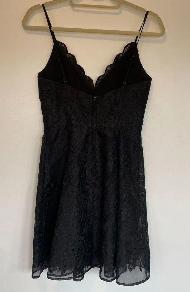The Label Homecoming Dress Sundream Dress LBD Black Lace Size S - Image 3