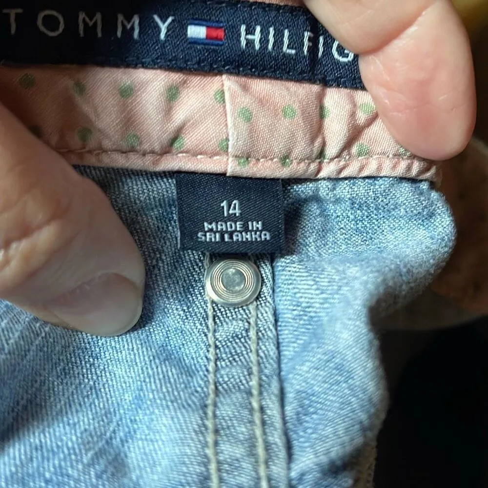 Tommy Hilfiger size 14 vintage  100% cotton  shorts. - Image 4