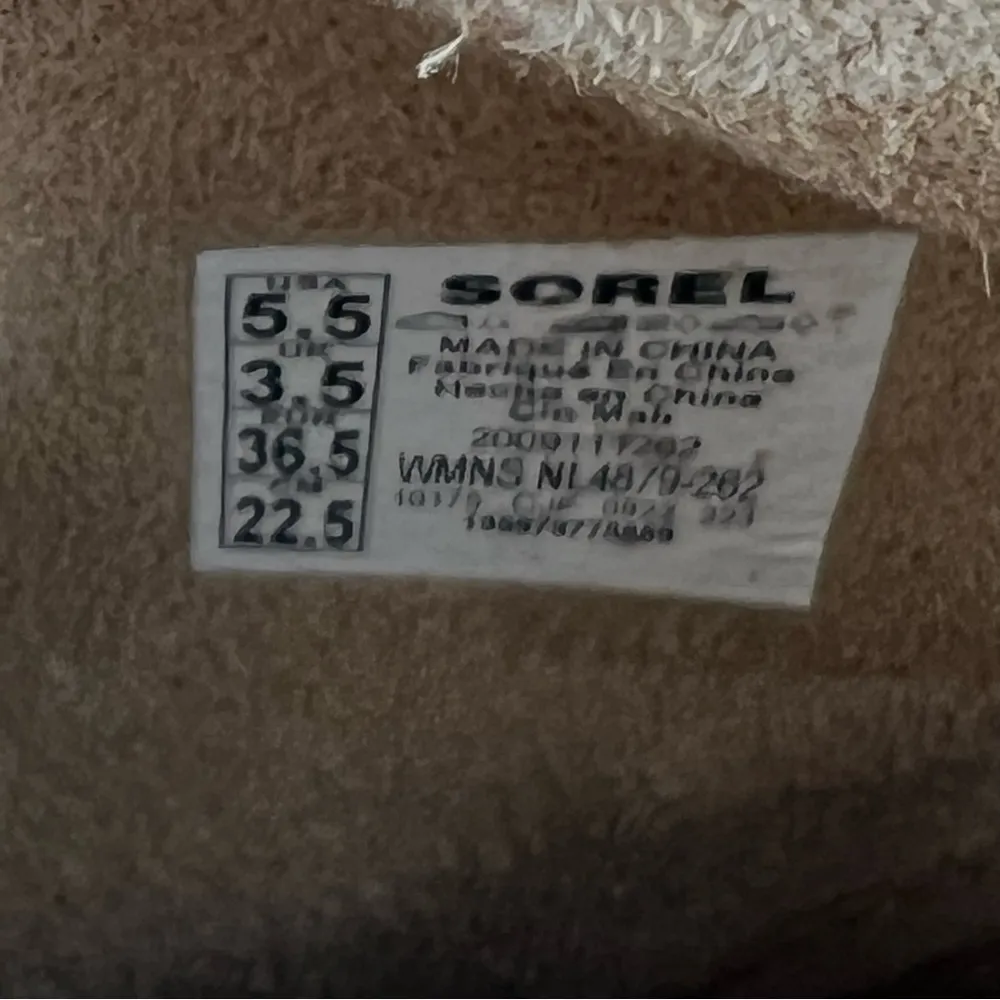 Sorel Women's Hi-Line Lace Boot US5.5 Canoe / Tawny Buff $185 - Image 5