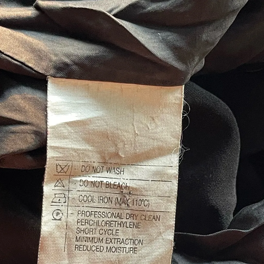 Vintage Giorgio Armani Long Sleeve Dress Button Top Women’s Sz M - Image 6