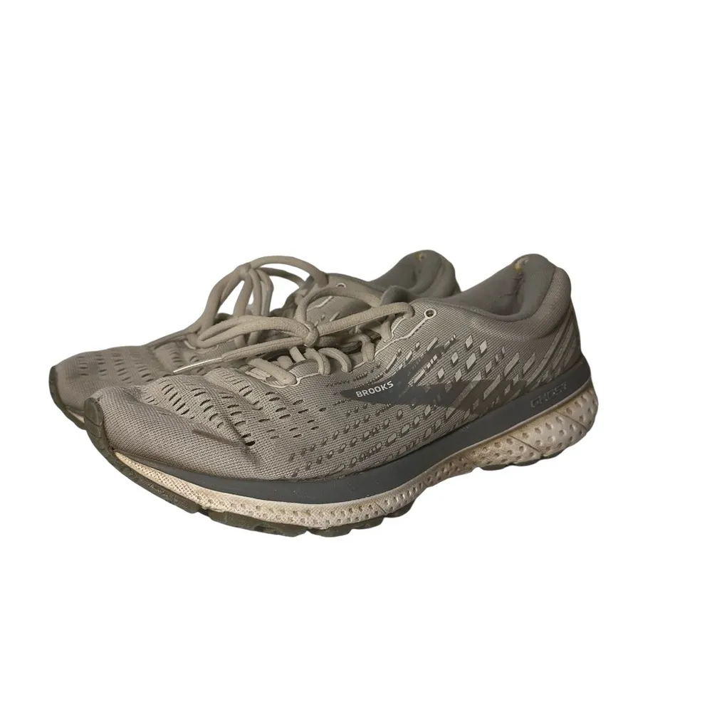 Brooks Ghost 13 Womens 8.5 Gray Running Shoes Lace Up Low Top - Image 4