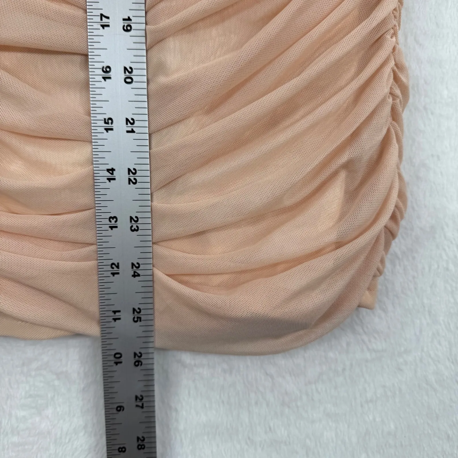 Superdown Mini‎ Dress Bodycon Ruched Spaghetti Strap Party Clubwear NWT - Image 3