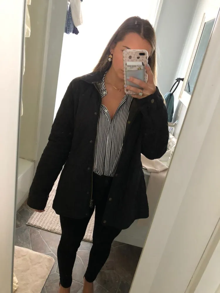 L.L.Bean  Quilted Riding Jacket  - Image 2