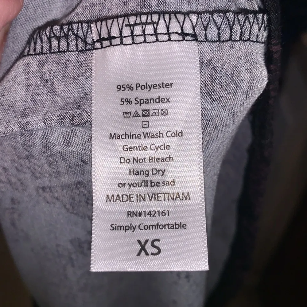 NWT Lularoe Simply Comfortable Grey High Low Oversized Shirt - Image 8