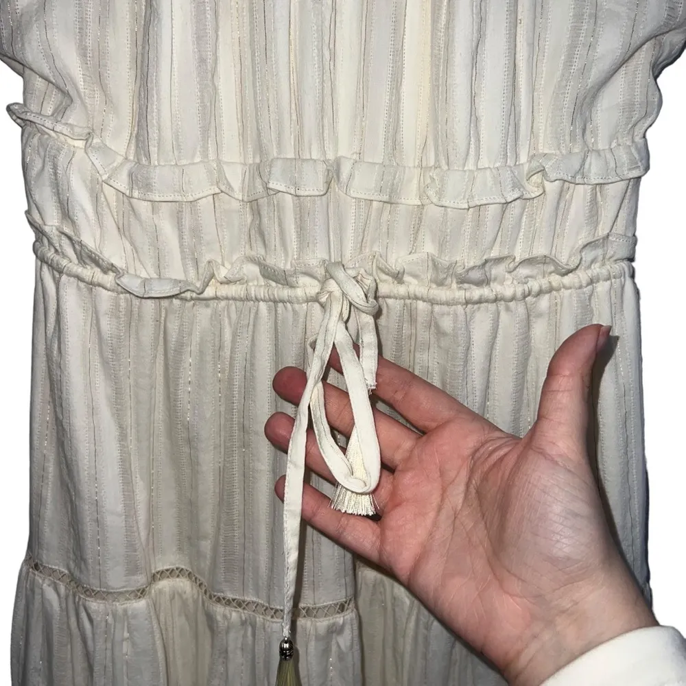 NEW NWT  Marsha Midi Dress Ivory - Image 7