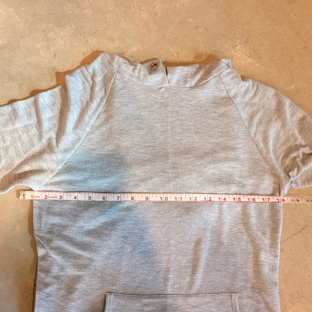 Popular Basics Gray Hoodie Sweatshirt - Image 8