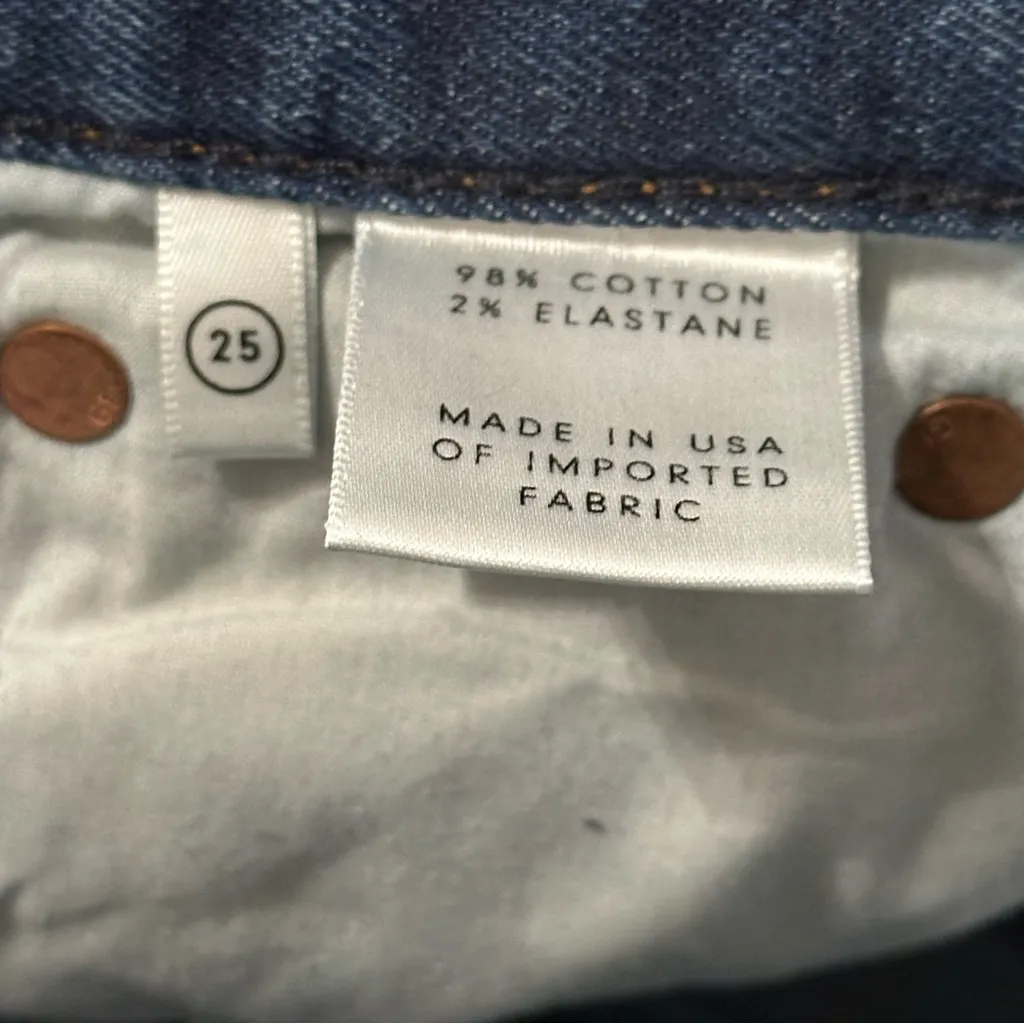 GRLFRND Denim Women’s Size 25 Joan Jett Blue Wash Yasmin Jeans - Image 10