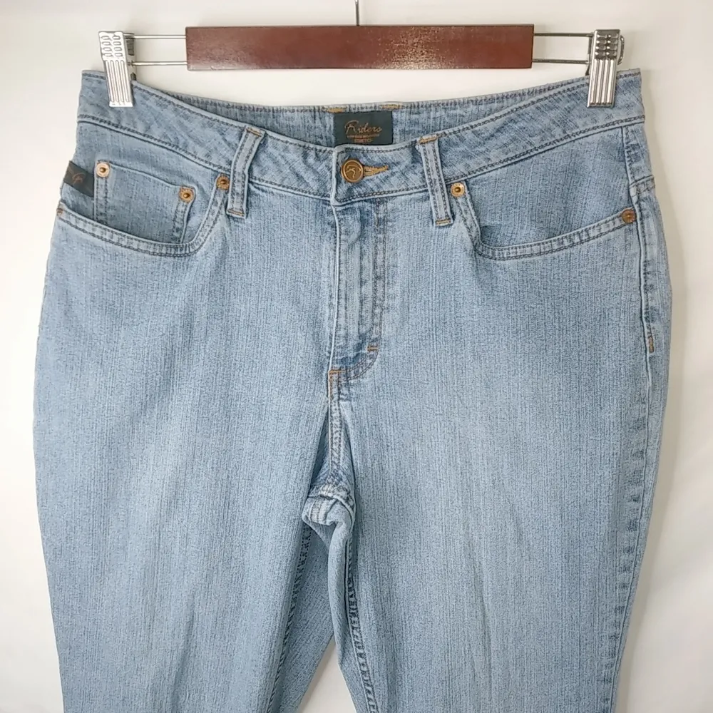 Lee Riders 5/6 30x30 Boot Stretch Light Wash Jeans - Image 9