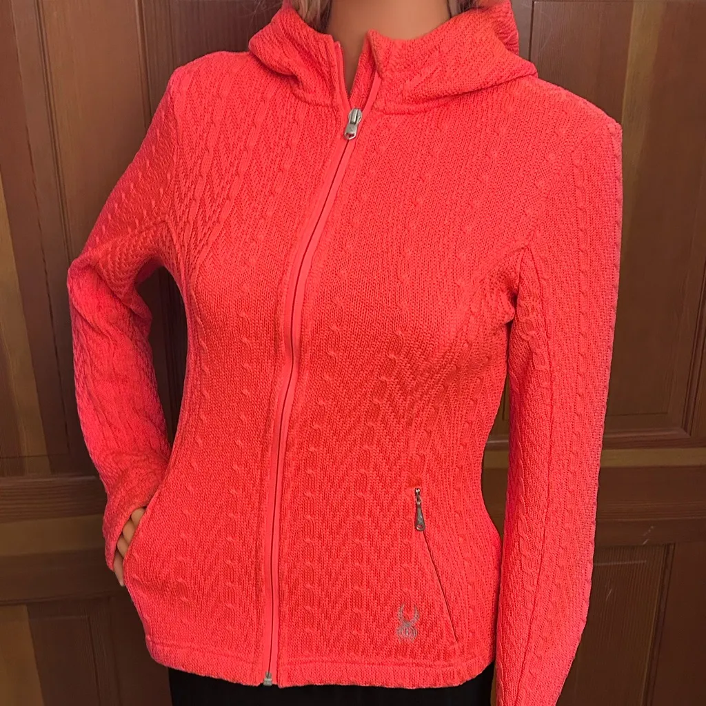 Spyder Women's Major Cable Stryke Hoodie - Image 13