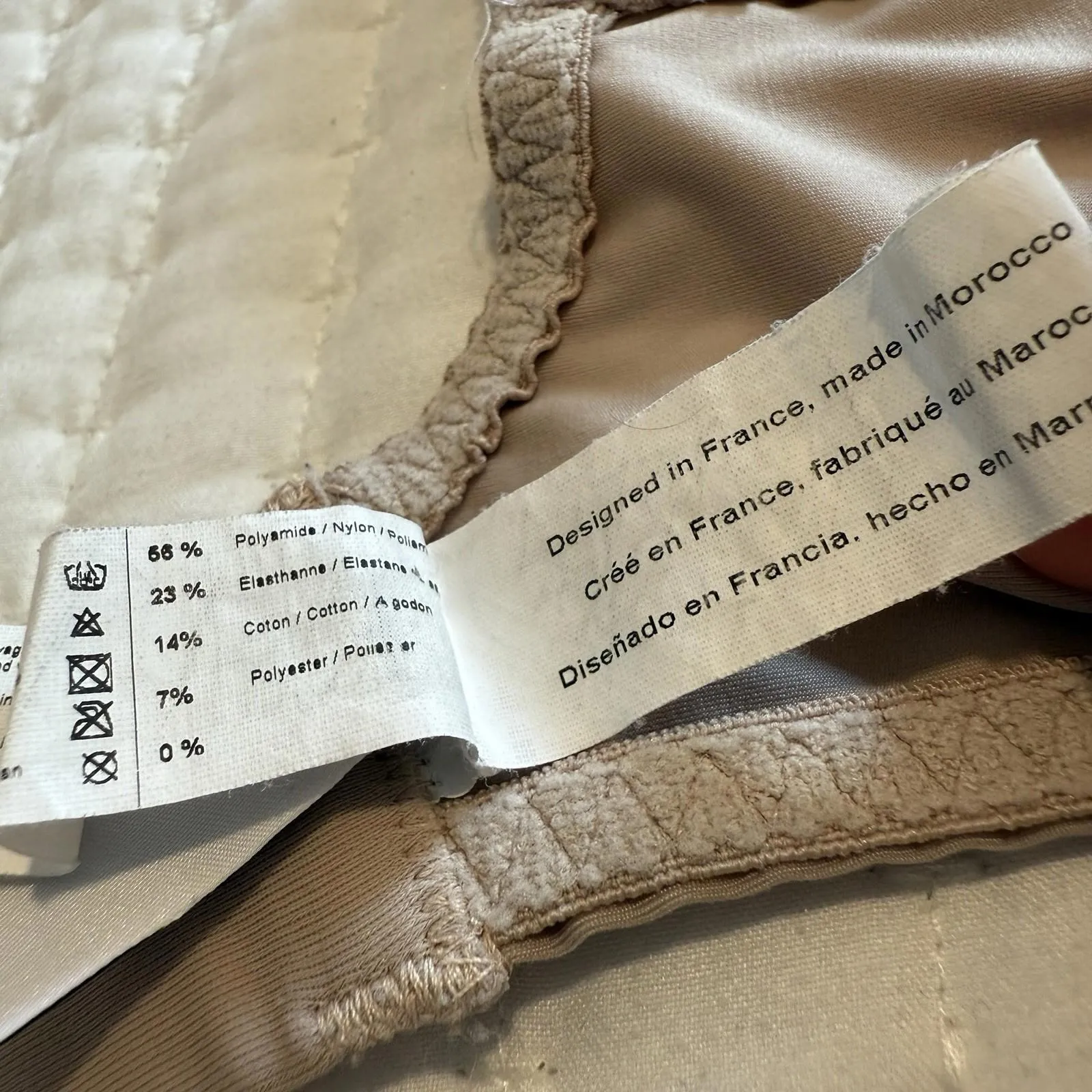 Simone Perele Delice Embroidered Underwire Bra Sand Nude Full Cup 34F MX 75 EUR Size undefined - Image 10