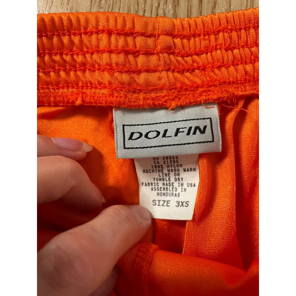 B95-5 New Women’s Hooters Girl Vintage Dolfin Shorts Size 3XS - Image 4